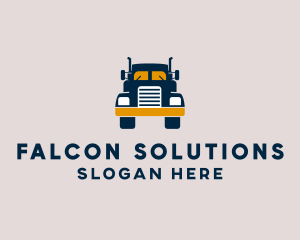 Logistics Delivery Truck logo design