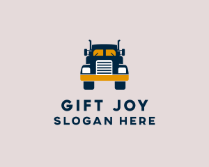 Logistics Delivery Truck logo design