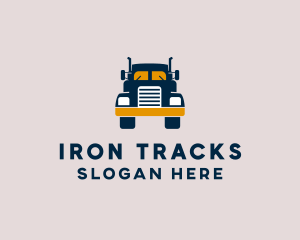 Logistics Delivery Truck logo design