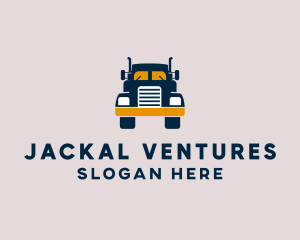 Logistics Delivery Truck logo design