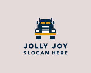 Logistics Delivery Truck logo design