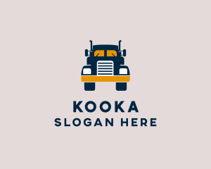 Logistics Delivery Truck logo design