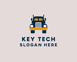 Logistics Delivery Truck logo design