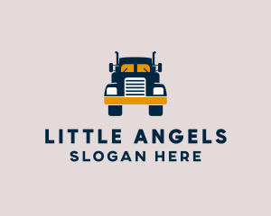 Logistics Delivery Truck logo design