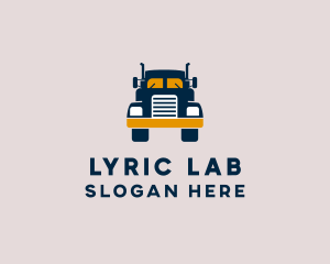 Logistics Delivery Truck logo design