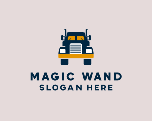 Logistics Delivery Truck logo design