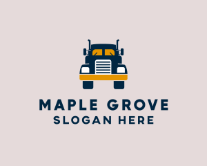 Logistics Delivery Truck logo design