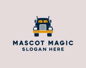 Logistics Delivery Truck logo design