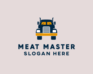 Logistics Delivery Truck logo design