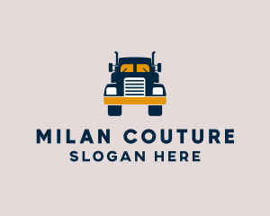 Logistics Delivery Truck logo design