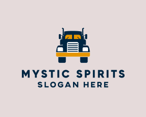 Logistics Delivery Truck logo design