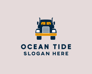 Logistics Delivery Truck logo design