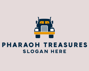 Logistics Delivery Truck logo design