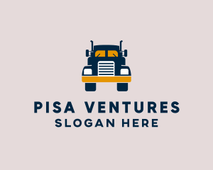 Logistics Delivery Truck logo design