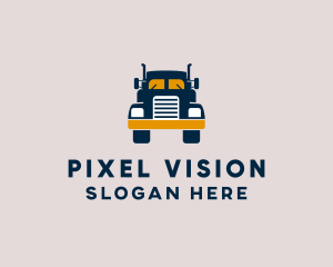 Logistics Delivery Truck logo design