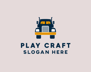 Logistics Delivery Truck logo design