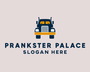 Logistics Delivery Truck logo design