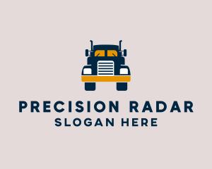 Logistics Delivery Truck logo design