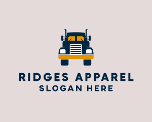 Logistics Delivery Truck logo design