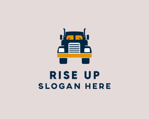 Logistics Delivery Truck logo design