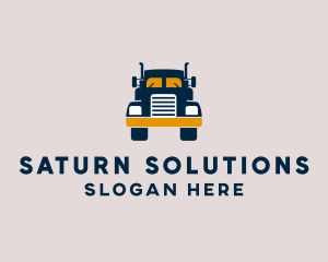 Logistics Delivery Truck logo design