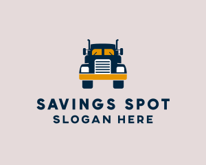 Logistics Delivery Truck logo design