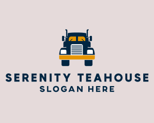 Logistics Delivery Truck logo design