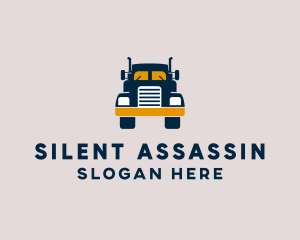 Logistics Delivery Truck logo design