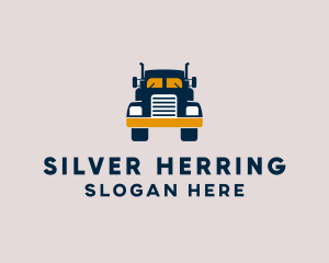 Logistics Delivery Truck logo design