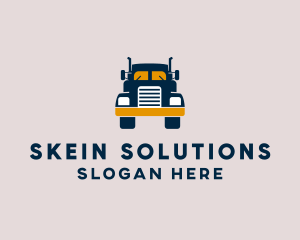 Logistics Delivery Truck logo design