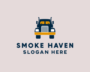 Logistics Delivery Truck logo design