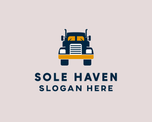 Logistics Delivery Truck logo design