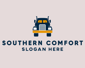 Logistics Delivery Truck logo design