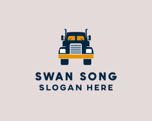 Logistics Delivery Truck logo design