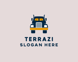 Logistics Delivery Truck logo design