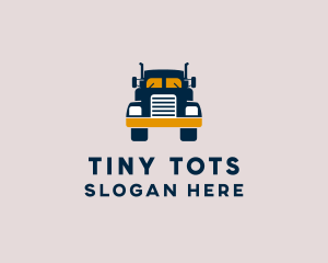 Logistics Delivery Truck logo design