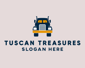 Logistics Delivery Truck logo design