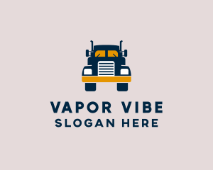 Logistics Delivery Truck logo design