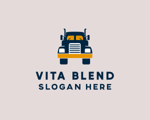 Logistics Delivery Truck logo design