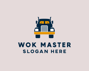 Logistics Delivery Truck logo design