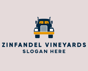 Logistics Delivery Truck logo design