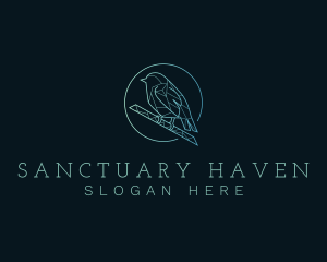 Wildlife Bird Sanctuary logo design