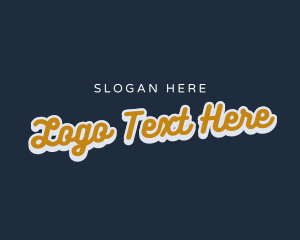 Quirky Round Wordmark Logo