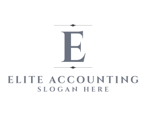 Professional Elite Lettermark logo design