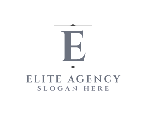 Professional Elite Lettermark logo design