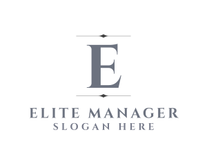 Professional Elite Lettermark logo design