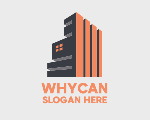 Condo - Modern Industrial Building logo design