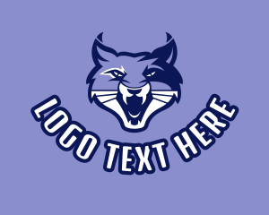 Lynx - Wild Feline Cat logo design