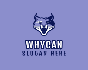 Violet - Wild Feline Cat logo design