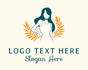 Skin Care - Lady Natural Hair Salon logo design